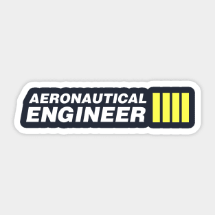 Aeronautical Engineer Sticker